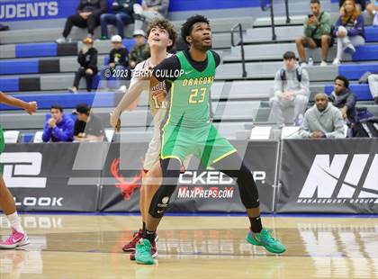 Thumbnail 1 in Sunrise Christian Academy vs. AZ Compass Prep (5 for the Fight National Hoopfest) photogallery.
