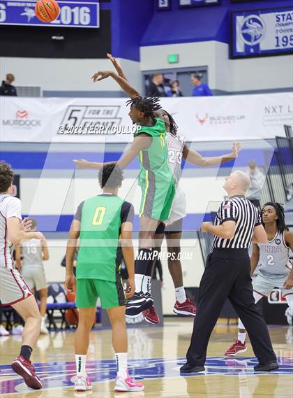 Thumbnail 1 in Sunrise Christian Academy vs. AZ Compass Prep (5 for the Fight National Hoopfest) photogallery.