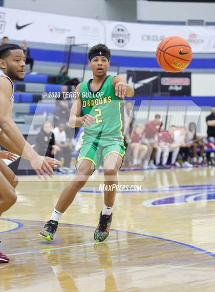 Thumbnail 3 in Sunrise Christian Academy vs. AZ Compass Prep (5 for the Fight National Hoopfest) photogallery.
