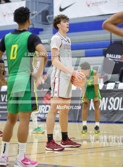 Thumbnail 2 in Sunrise Christian Academy vs. AZ Compass Prep (5 for the Fight National Hoopfest) photogallery.