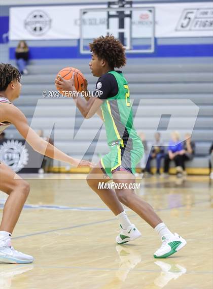 Thumbnail 1 in Sunrise Christian Academy vs. AZ Compass Prep (5 for the Fight National Hoopfest) photogallery.