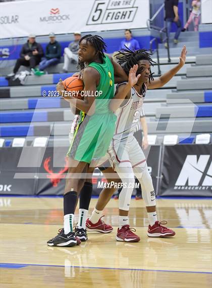 Thumbnail 1 in Sunrise Christian Academy vs. AZ Compass Prep (5 for the Fight National Hoopfest) photogallery.