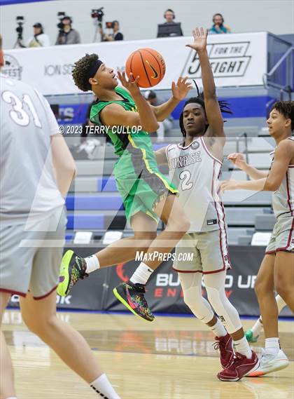 Thumbnail 1 in Sunrise Christian Academy vs. AZ Compass Prep (5 for the Fight National Hoopfest) photogallery.