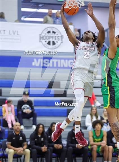 Thumbnail 1 in Sunrise Christian Academy vs. AZ Compass Prep (5 for the Fight National Hoopfest) photogallery.