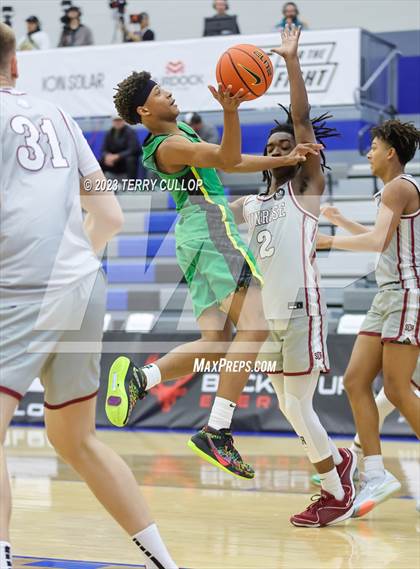 Thumbnail 2 in Sunrise Christian Academy vs. AZ Compass Prep (5 for the Fight National Hoopfest) photogallery.