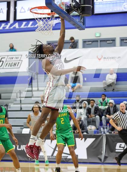 Thumbnail 1 in Sunrise Christian Academy vs. AZ Compass Prep (5 for the Fight National Hoopfest) photogallery.