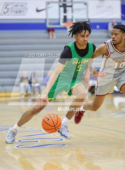 Thumbnail 1 in Sunrise Christian Academy vs. AZ Compass Prep (5 for the Fight National Hoopfest) photogallery.