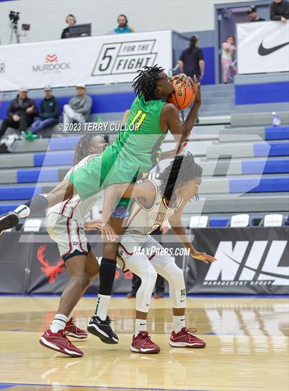 Thumbnail 3 in Sunrise Christian Academy vs. AZ Compass Prep (5 for the Fight National Hoopfest) photogallery.
