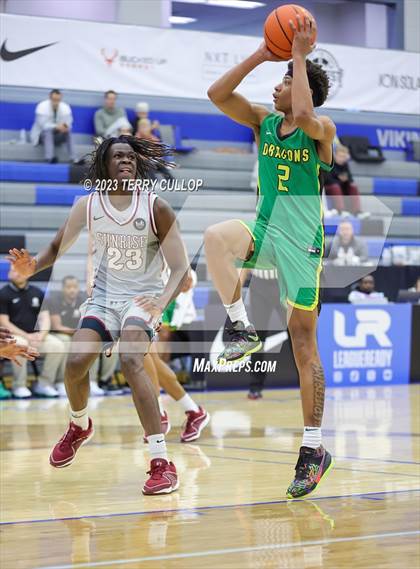 Thumbnail 2 in Sunrise Christian Academy vs. AZ Compass Prep (5 for the Fight National Hoopfest) photogallery.
