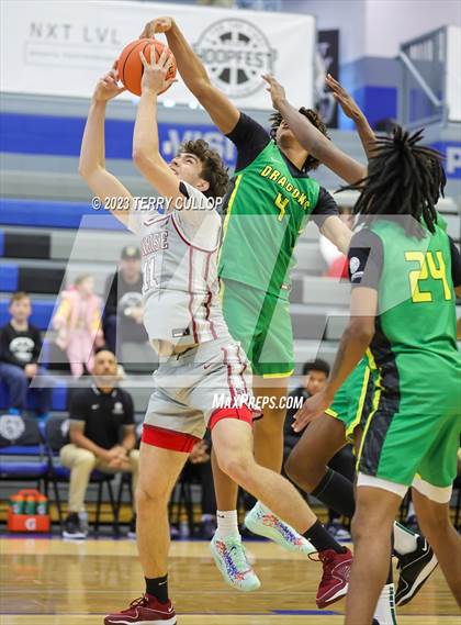 Thumbnail 3 in Sunrise Christian Academy vs. AZ Compass Prep (5 for the Fight National Hoopfest) photogallery.