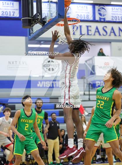 Thumbnail 2 in Sunrise Christian Academy vs. AZ Compass Prep (5 for the Fight National Hoopfest) photogallery.