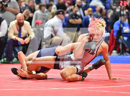 Thumbnail 3 in UIL State Championships - 6A 120lb Final photogallery.
