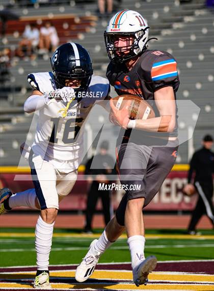 Thumbnail 1 in Pusch Ridge Christian Academy vs. Eastmark (AIA 3A Semifinal Playoff) photogallery.