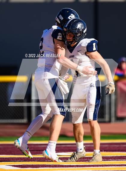 Thumbnail 2 in Pusch Ridge Christian Academy vs. Eastmark (AIA 3A Semifinal Playoff) photogallery.