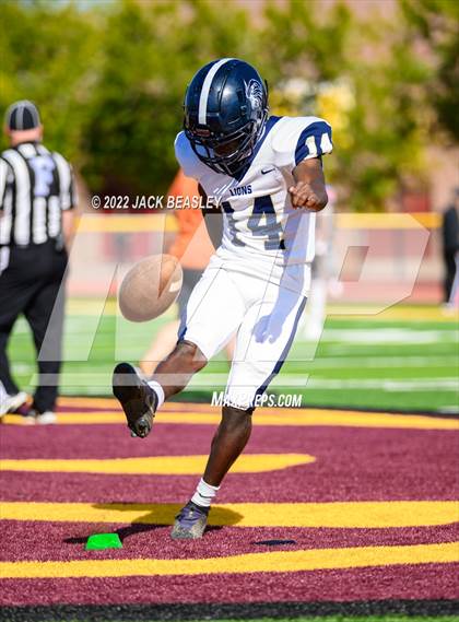 Thumbnail 2 in Pusch Ridge Christian Academy vs. Eastmark (AIA 3A Semifinal Playoff) photogallery.
