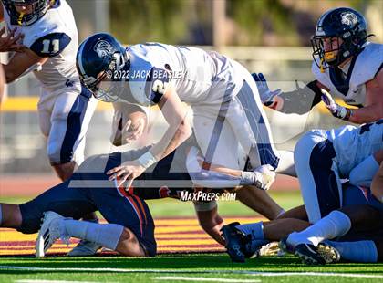 Thumbnail 1 in Pusch Ridge Christian Academy vs. Eastmark (AIA 3A Semifinal Playoff) photogallery.