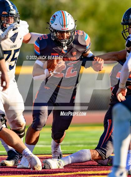 Thumbnail 2 in Pusch Ridge Christian Academy vs. Eastmark (AIA 3A Semifinal Playoff) photogallery.