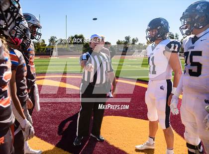 Thumbnail 3 in Pusch Ridge Christian Academy vs. Eastmark (AIA 3A Semifinal Playoff) photogallery.