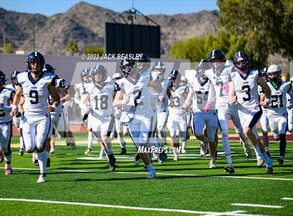 Thumbnail 2 in Pusch Ridge Christian Academy vs. Eastmark (AIA 3A Semifinal Playoff) photogallery.