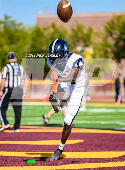 Thumbnail 3 in Pusch Ridge Christian Academy vs. Eastmark (AIA 3A Semifinal Playoff) photogallery.