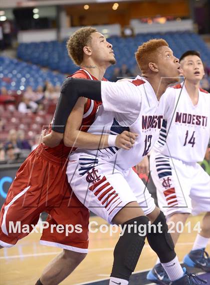 Thumbnail 3 in Fairfield vs. Modesto Christian (CIF SJS D3 Finals) photogallery.