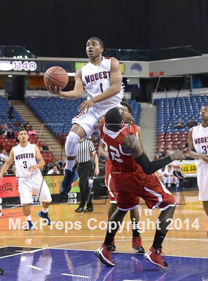 Thumbnail 2 in Fairfield vs. Modesto Christian (CIF SJS D3 Finals) photogallery.