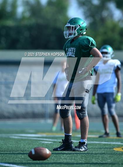 Thumbnail 1 in Christian Brothers @ St. Mary's (Scrimmage) photogallery.
