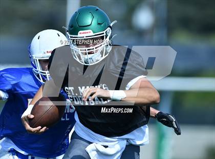 Thumbnail 1 in Christian Brothers @ St. Mary's (Scrimmage) photogallery.