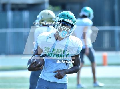 Thumbnail 1 in Christian Brothers @ St. Mary's (Scrimmage) photogallery.