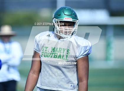 Thumbnail 3 in Christian Brothers @ St. Mary's (Scrimmage) photogallery.
