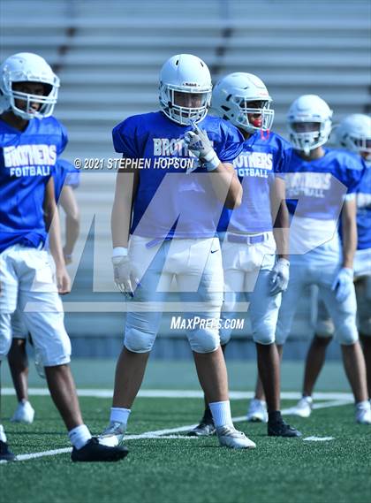 Thumbnail 3 in Christian Brothers @ St. Mary's (Scrimmage) photogallery.