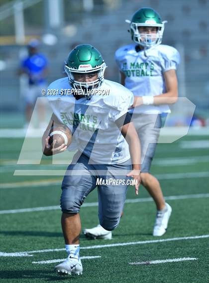 Thumbnail 1 in Christian Brothers @ St. Mary's (Scrimmage) photogallery.