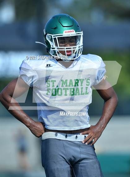 Thumbnail 1 in Christian Brothers @ St. Mary's (Scrimmage) photogallery.