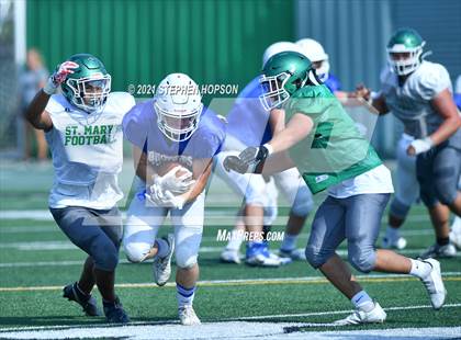 Thumbnail 3 in Christian Brothers @ St. Mary's (Scrimmage) photogallery.