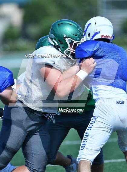Thumbnail 2 in Christian Brothers @ St. Mary's (Scrimmage) photogallery.