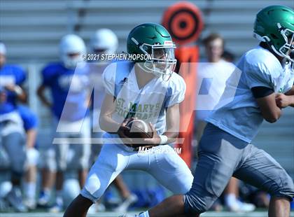 Thumbnail 1 in Christian Brothers @ St. Mary's (Scrimmage) photogallery.