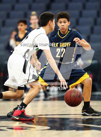 Thumbnail 1 in Elk Grove vs. El Camino (@Golden 1 Center) photogallery.