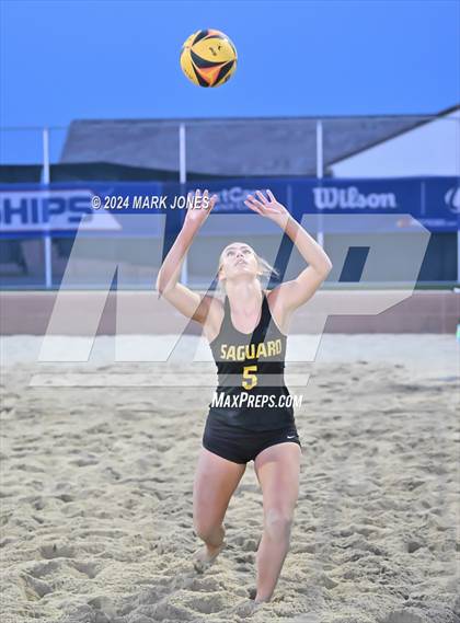 Thumbnail 2 in Arcadia vs. Saguaro (AIA DII Pairs Finals) photogallery.