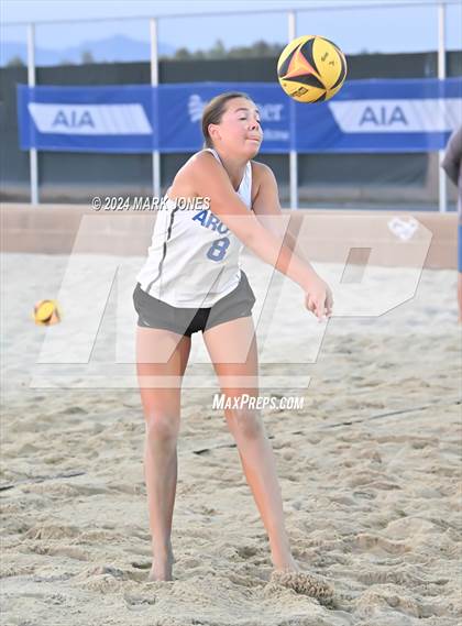 Thumbnail 1 in Arcadia vs. Saguaro (AIA DII Pairs Finals) photogallery.