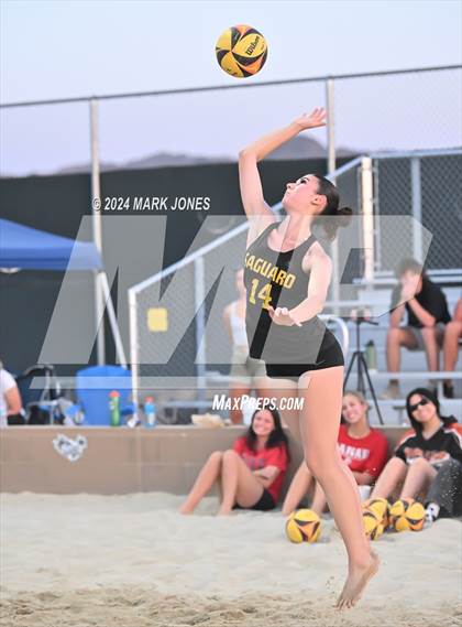 Thumbnail 2 in Arcadia vs. Saguaro (AIA DII Pairs Finals) photogallery.