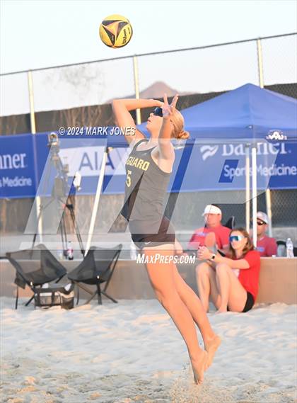 Thumbnail 3 in Arcadia vs. Saguaro (AIA DII Pairs Finals) photogallery.