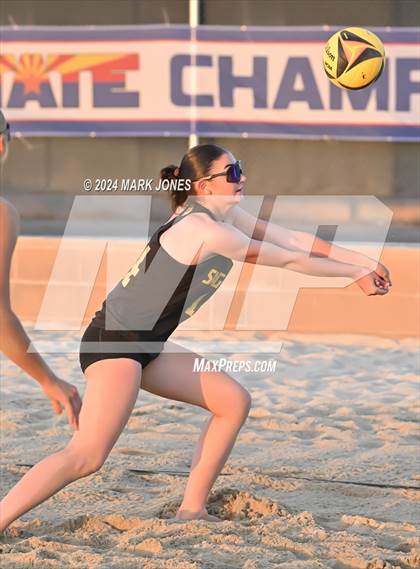 Thumbnail 2 in Arcadia vs. Saguaro (AIA DII Pairs Finals) photogallery.