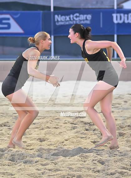 Thumbnail 2 in Arcadia vs. Saguaro (AIA DII Pairs Finals) photogallery.