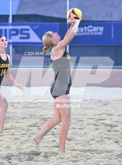 Thumbnail 2 in Arcadia vs. Saguaro (AIA DII Pairs Finals) photogallery.
