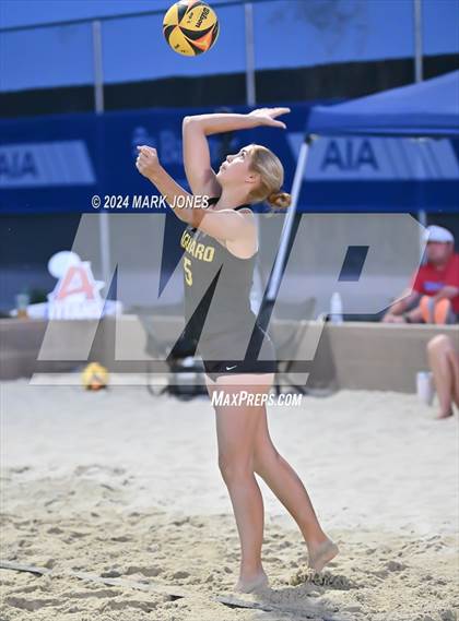 Thumbnail 3 in Arcadia vs. Saguaro (AIA DII Pairs Finals) photogallery.