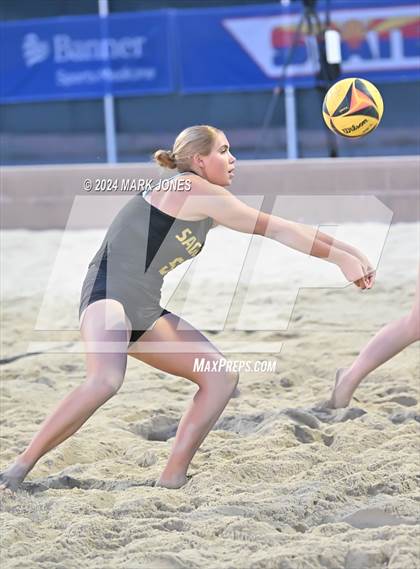 Thumbnail 1 in Arcadia vs. Saguaro (AIA DII Pairs Finals) photogallery.