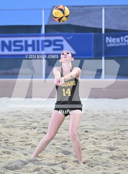 Thumbnail 2 in Arcadia vs. Saguaro (AIA DII Pairs Finals) photogallery.