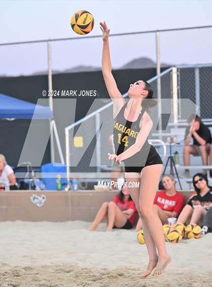 Thumbnail 3 in Arcadia vs. Saguaro (AIA DII Pairs Finals) photogallery.