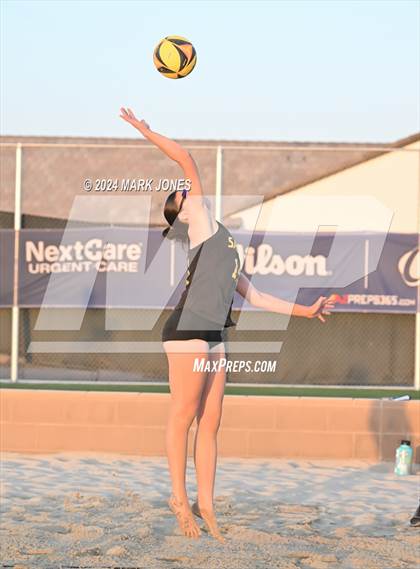Thumbnail 3 in Arcadia vs. Saguaro (AIA DII Pairs Finals) photogallery.