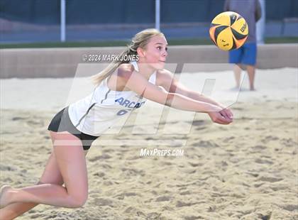 Thumbnail 1 in Arcadia vs. Saguaro (AIA DII Pairs Finals) photogallery.